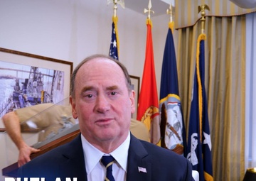 Secretary of the Navy John C. Phelan Army-Navy Spirit Spot 2025