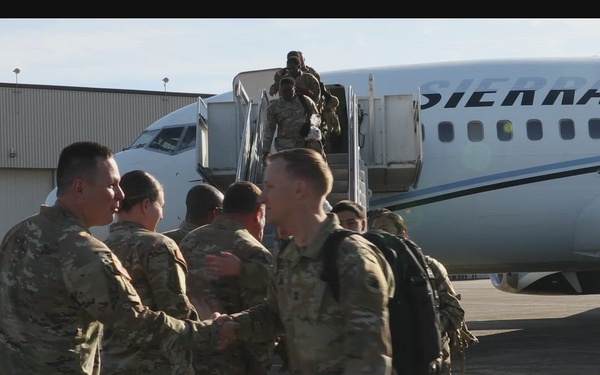 277th Welcome Home Ceremony (B-Roll Package)