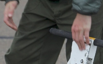 Steel Knight 25: B-Roll: 3rd MAW retrogrades forward node at Mather