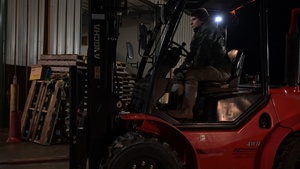 Washington Air National Guard conducts night sandbag operations in Skagit County