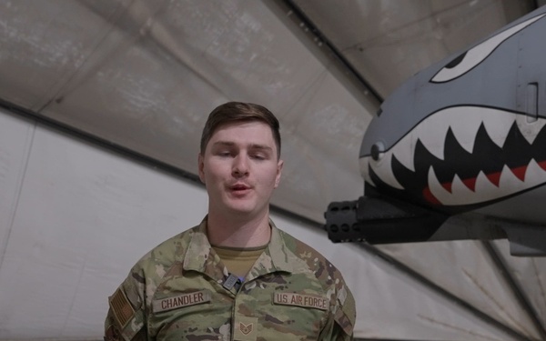 Staff Sgt. Tyler Chandler, holiday greeting