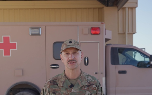 Lt. Col. Paul Niles, holiday greeting