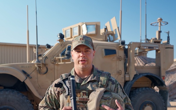 Capt. Brian Hansen, holiday greeting