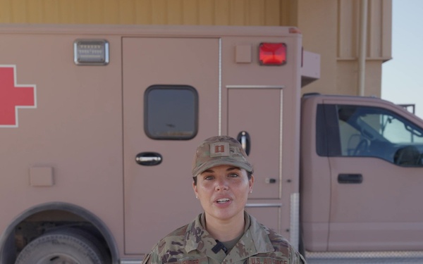 Capt. Eva Kluender, holiday greeting