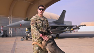 Staff Sgt. Joseph Luppino and MWD Rick – NFL New York Giants Shout-Out