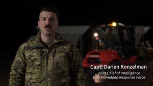 Washington Air National Guard conducts night sandbag operations in Skagit County