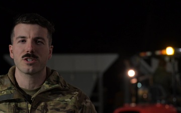 Washington Air National Guard conducts night sandbag operations in Skagit County