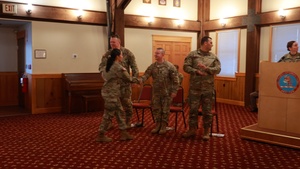 109th MPAD departure ceremony