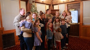 109th MPAD departure ceremony