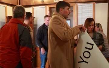 109th MPAD departure ceremony