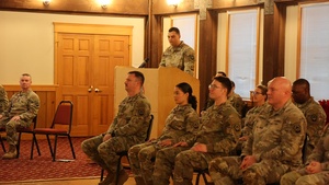 109th MPAD departure ceremony