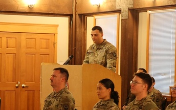 109th MPAD departure ceremony