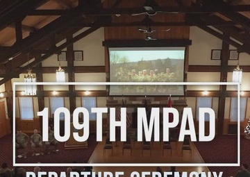 109th MPAD departure ceremony part 1