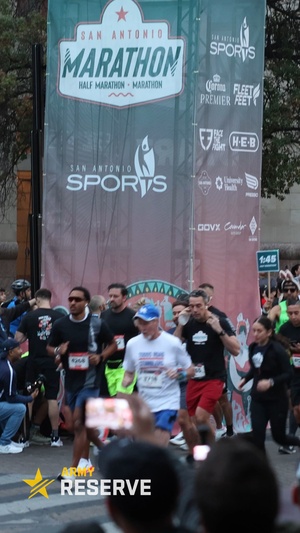 205th TPASE San Antonio Military Marathon Runners