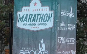 205th TPASE San Antonio Military Marathon Runners