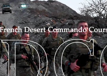 CJTF-HOA Service Members Complete French Desert Commando Course