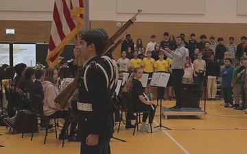 Wiesbaden Middle School Veterans Day Assembly
