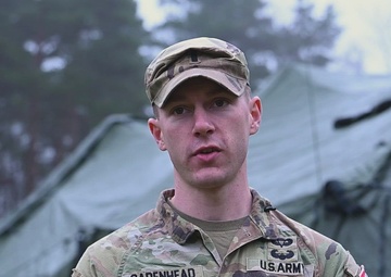 Interview; 2025 Europe Best Medic Competition - 1st Lt. Taylor Cadenhead