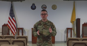 Staff Sgt. Martin Butler Holiday Greetings