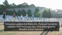 Wreaths Across America Honors Veterans at Barrancas National Cemetery