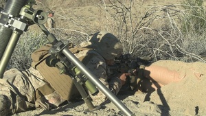 B-Roll: 3rd Bn., 7th Marines conducts live-fire defense