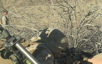 B-Roll: 3rd Bn., 7th Marines conducts live-fire defense