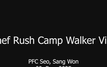 Chef Rush Camp Walker Visit B-Roll