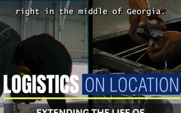 Logistics On Location: Extending the Life of an Aircraft (open caption)