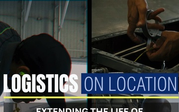 Logistics On Location: Extending the Life of an Aircraft