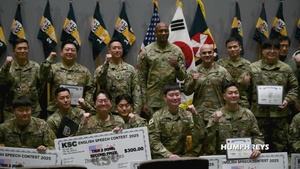 Korean Service Corps Hosts English Speech Competition
