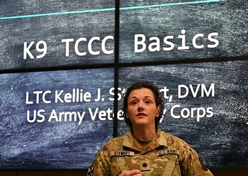 Airmen Train in K-9 TCCC Procedures