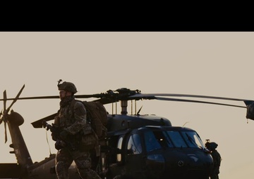 101st Combat Aviation Brigade 2025 Deployment Video