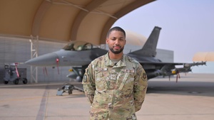 Senior Airman De’Quan Simmons, Holiday Greeting