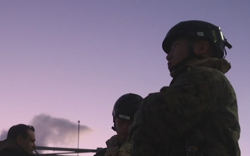 3rd MLR Marines undergo underwater egress training