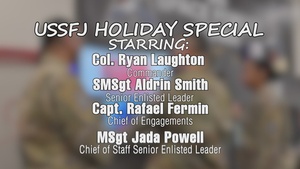 United States Space Force Japan Holiday Video 2025