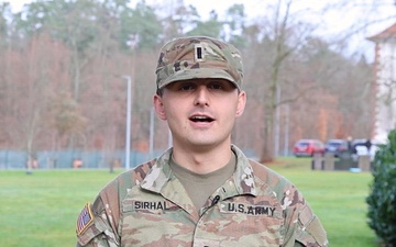 1st Lt. Ethan Sirhal Holiday Greeting