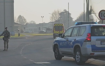 108th MP Company leads USAG-Italy DES Training