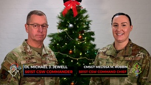 501st CSW Holiday Greeting 2025