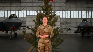 1st Lt. Everling, holiday greeting