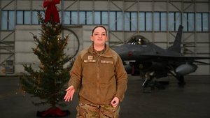 Senior Airman Shields, holiday greeting