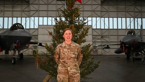 1st Lt. Clemmons, holiday greeting