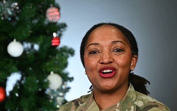 CMSgt. Blandburg, holiday greeting