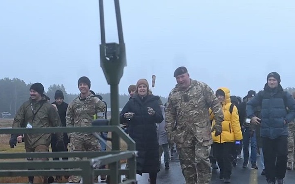 B-roll Eastern Flank Deterrence Line Task Force X Pilot