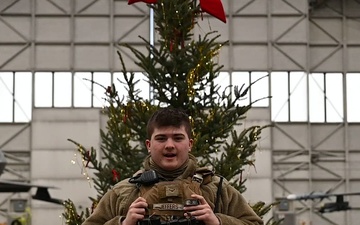 Airman 1st Class Jeffers, holiday greeting