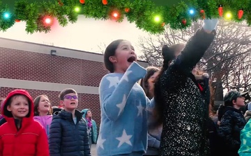 Santa Over Southern Maryland 2025