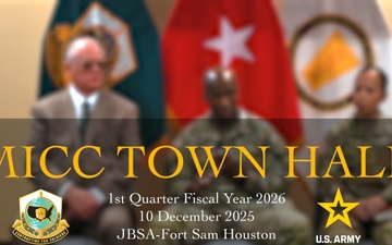 MICC 1st quarter FY26 Town Hall