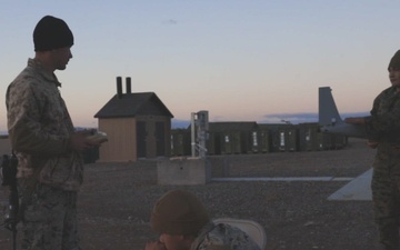 BRoll: SK25 1st ANGLICO Marines operate an RQ-20B Puma