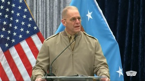 Hegseth Hosts Christmas Worship Service