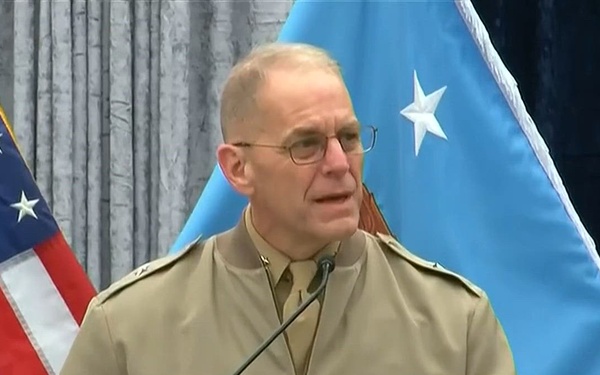 Hegseth Hosts Christmas Worship Service