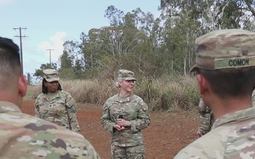 BG Trombley Visits 368th Military Police Company at Joint Pacific Multinational Readiness Center Rotation 26-01